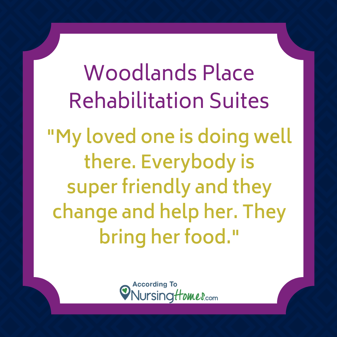 woodlands place rehab suites